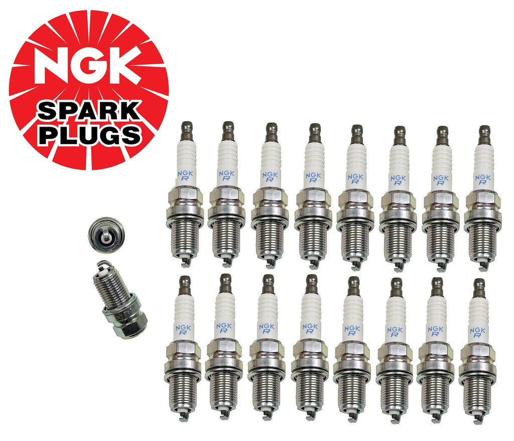 Spark Plugs Plug Set 16Pcs Original NGK for Mercedes 113 V8 CL CLK E G ML R S SL