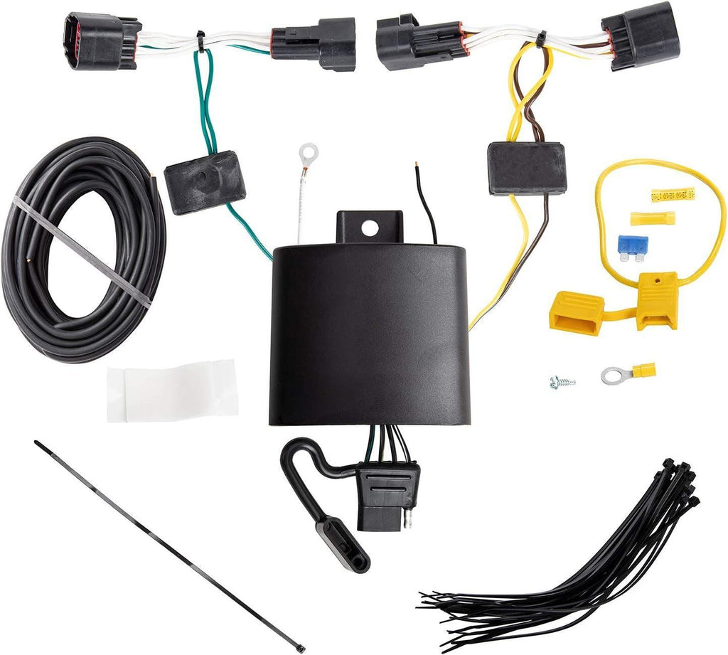 118785 T-One Connector Assembly with Upgraded Circuit Protected Modulite HD Module , Black