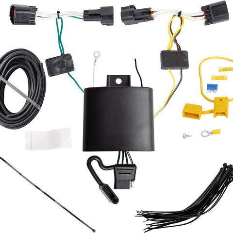 118785 T-One Connector Assembly with Upgraded Circuit Protected Modulite HD Module , Black