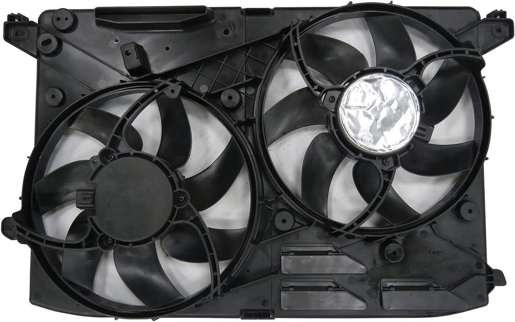 623870 Cooling Fan Assembly Compatible with 2013-2016 Ford Fusion , Black
