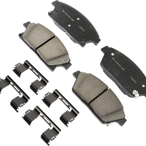 Gold 17D1467CHF1 Ceramic Front Disc Brake Pad Kit