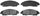 ADVICS AD1896 Disc Brake Pad Set