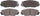 Advics AD1211 Front Brake Pad