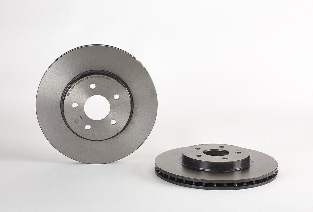 Brembo Front Disc Brake Rotor for 02-08 Jaguar X-Type (09.8665.11)