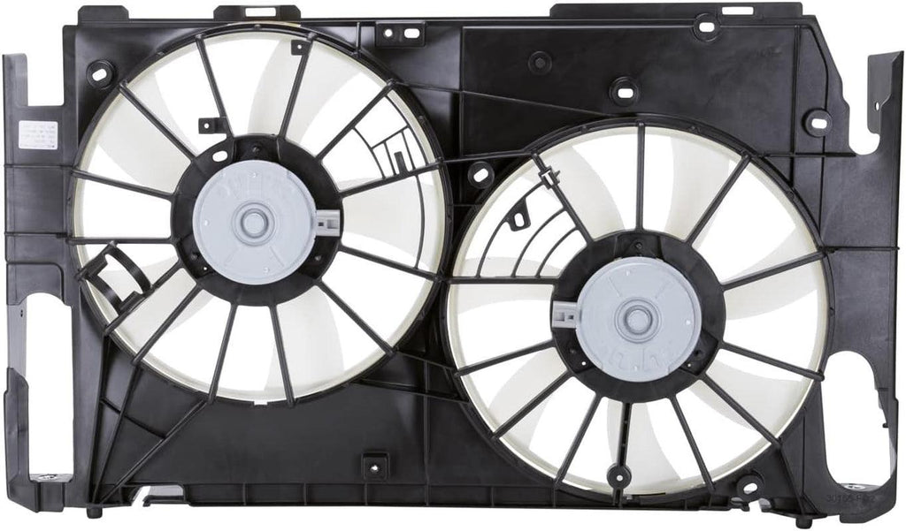 621320 Cooling Fan Assembly Compatible with 2006-2008 Toyota Rav4, Black
