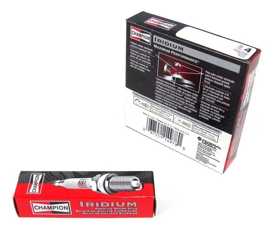 CHAMPION IRIDIUM Premium Iridium Spark Plugs 9409 Set of 6