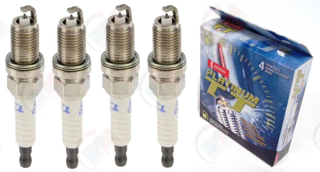 DENSO "PLATINUM" TT Spark Plugs (Set of 4) for 2002-2006 Nissan Altima 2.5L L4