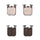 Brembo Front Disc Brake Pad Set for BMW (P06088N)