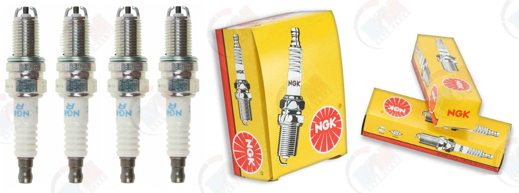 NGK Twin Tip DCPR8EKC "NICKEL" Spark Plugs 7168 (Set of 4)