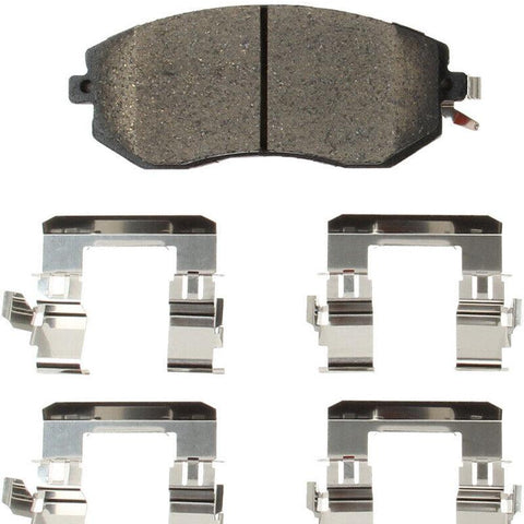 Front Disc Brake Pad Set for FR-S, BRZ, Forester, Impreza+More (P78021N)