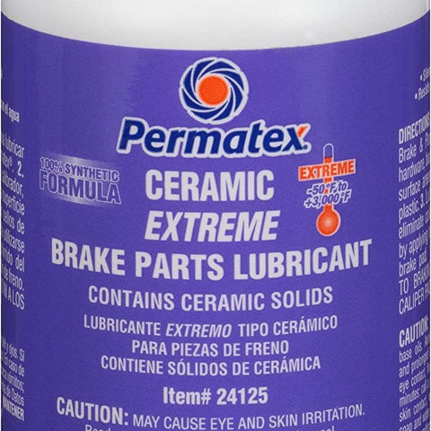 Permatex 24125-6PK Ceramic Extreme Brake Parts Lubricant, 8 Oz. (Pack of 6)