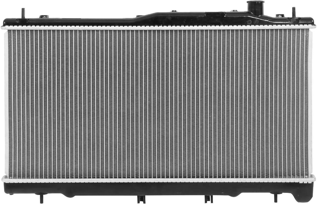 OEM-RA-2779 1-Row Aluminum Core Radiator Compatible with 2008-2009 Legacy,27-1/16" W X 13-3/4" H X 5/8" D,1-1/8" Inlet / 1-9/16" Outlet