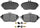 ADVICS AD1694 Disc Brake Pad Set