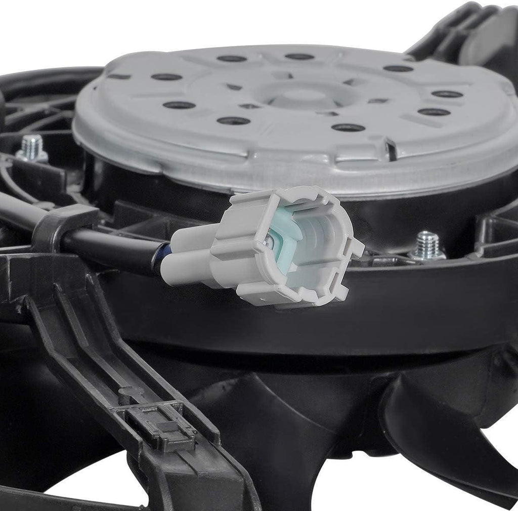 OEM-RF-0251 Factory Style Radiator Cooling Fan Assembly Cooling Efficiency Improved Direct Replacement [Compatible with 2009-2013 Forester / 2008-2013 Impreza]