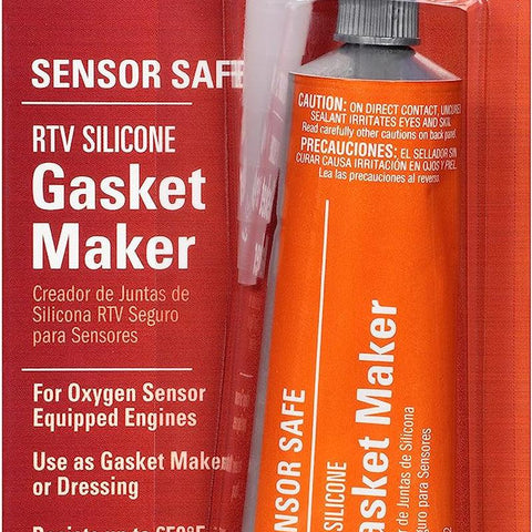 Permatex 81422-12PK Sensor-Safe High-Temp RTV Silicone Gasket Maker, 3 Oz. (Pack of 12)