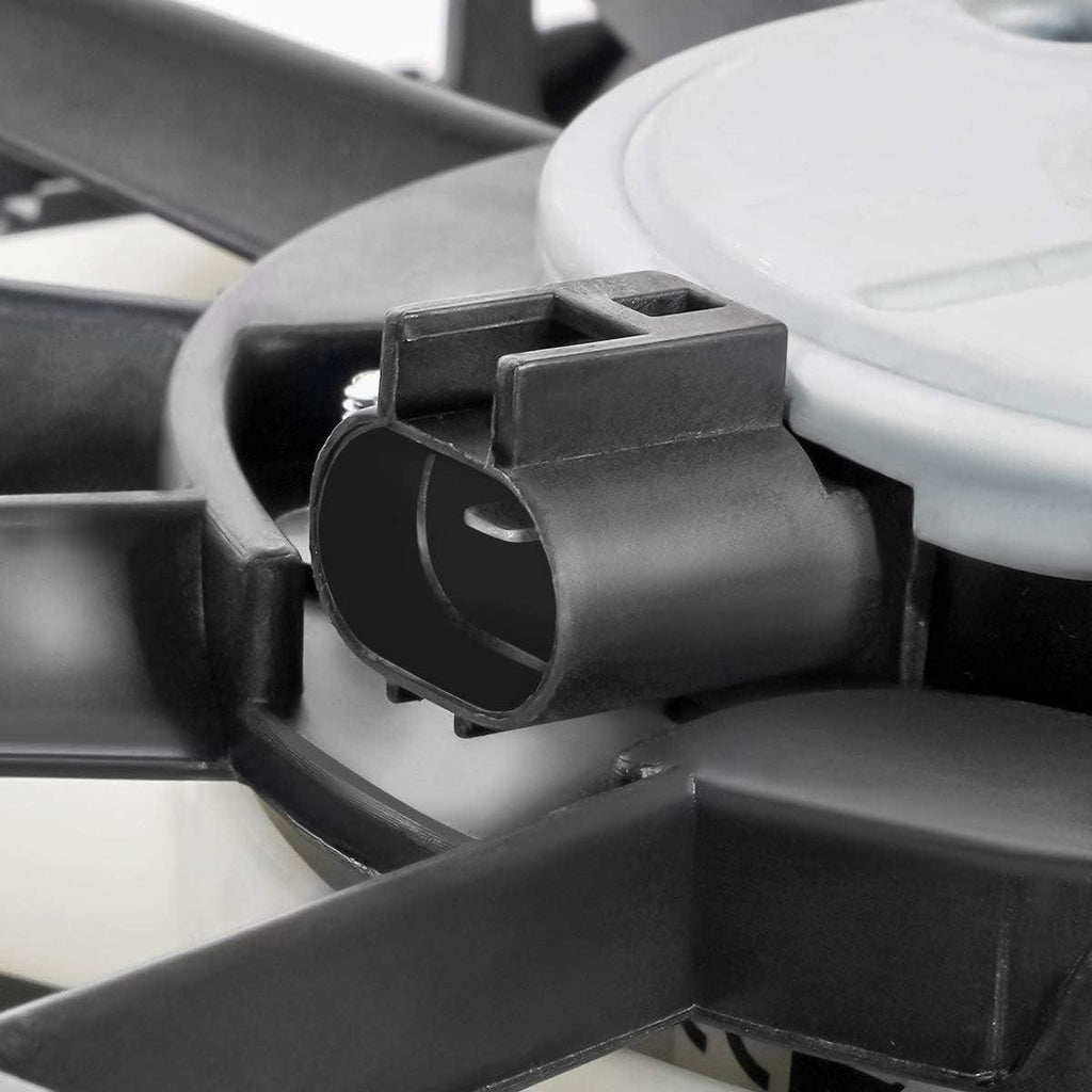 OEM-RF-0272 Factory Style Radiator Cooling Fan Assembly Cooling Efficiency Improved Direct Replacement [Compatible with 06-12 Toyota RAV4 2. 4L 2. 5L North American Built Models Only]