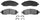 ADVICS AD2138 Disc Brake Pad Set