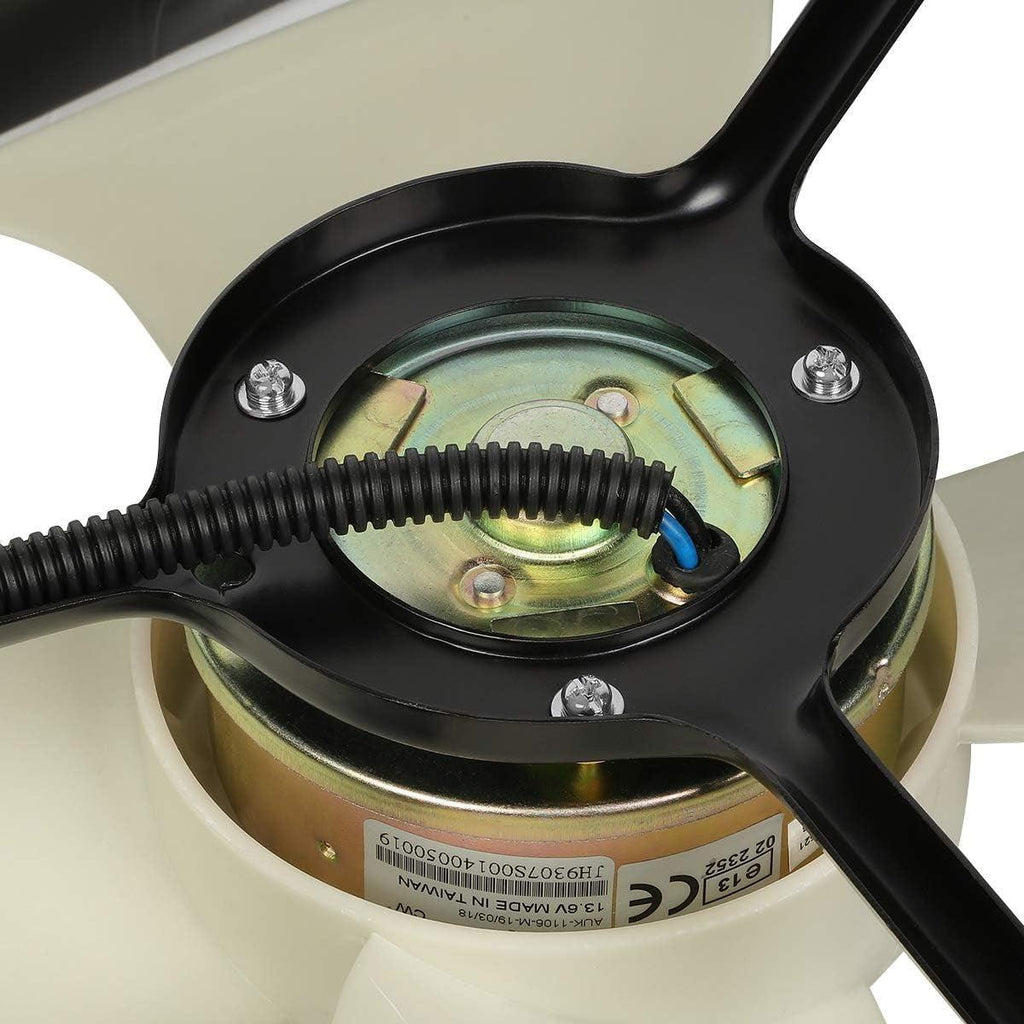 OEM-RF-0191 Factory Style Radiator Cooling Fan Assembly Cooling Efficiency Improved Direct Replacement [Compatible with 04-08 Acura TL]