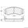 Centric Front Disc Brake Pad for Saturn (103.05070)