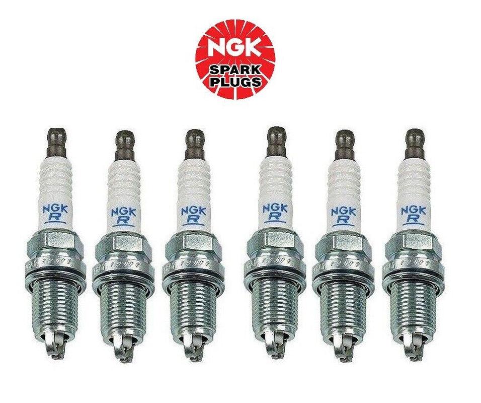 Set of 6 Pieces Platinum Spark Plugs NGK Laser Platinum BKR5EKPB11/430