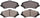 ADVICS AD1273 Disc Brake Pad Set