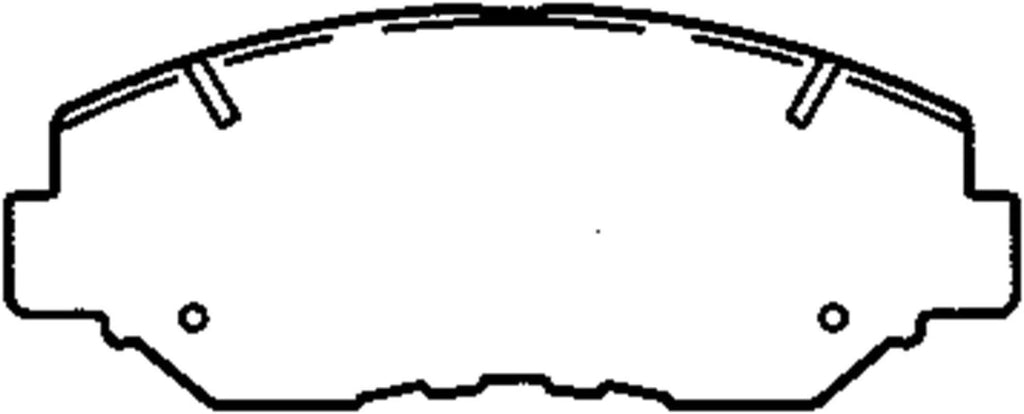 Front 16-914 Ceramic Brake Pads Z16 Evolution