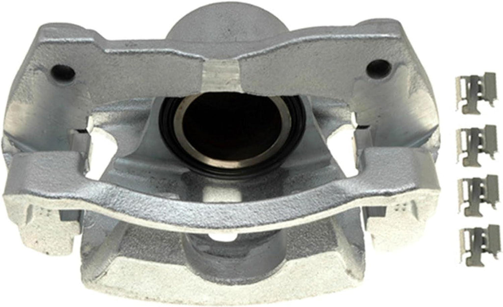 Acdelco Gold 18FR2717 Front Driver Side Disc Brake Caliper Assembly (Friction Ready Non-Coated), Remanufactured