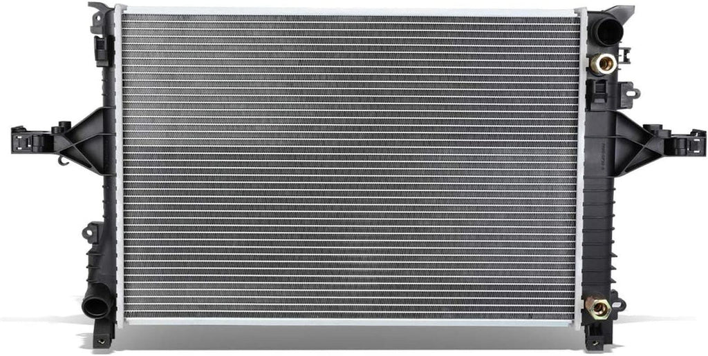 OEM-RA-2805 Aluminum Radiator Compatible with 01-09 Volvo S60 / 99-06 S80 AT,24-7/16" W X 16-7/16" H X 1" D,1-7/16" Inlet / 1-7/16" Outlet
