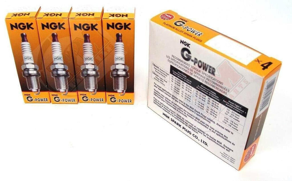 NGK G-POWER "PLATINUM" Spark Plugs (Set of 4) for 2015-2019 Acura TLX 2.4L