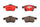 Brembo Front Disc Brake Pad Set for 14-20 500L (P23167N)