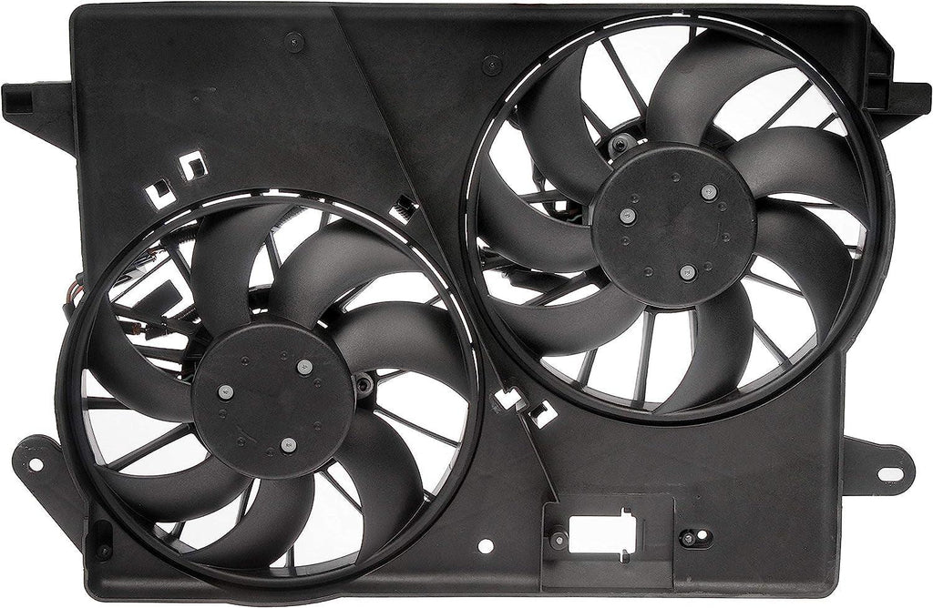 Dorman 620-039XD Dual Fan Assembly with Brushless Motors Compatible with Select Chrysler / Dodge Models (OE FIX)
