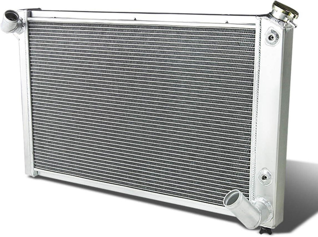 RA-CCV869-57L-3 3-Row Full Aluminum Radiator 26.00 X 18.50 X 2.50 [Compatible with 69-72 Chevy Corvette SBC 5.7L V8]