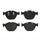 Brembo Front Disc Brake Pad Set for 02-06 BMW X5 (P06028)
