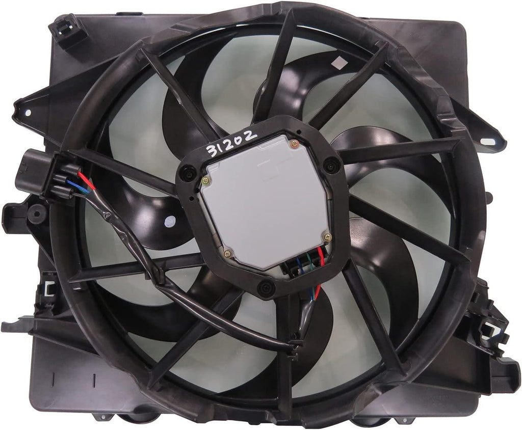 622930 Compatible with CADILLAC Replacement Cooling Fan Assembly , Black