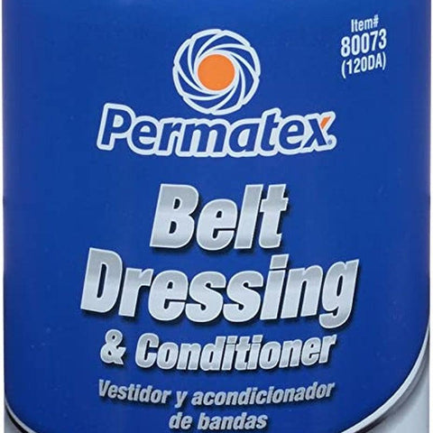 Permatex 80073 Belt Dressing and Conditioner, 12 Oz. Net Aerosol Can