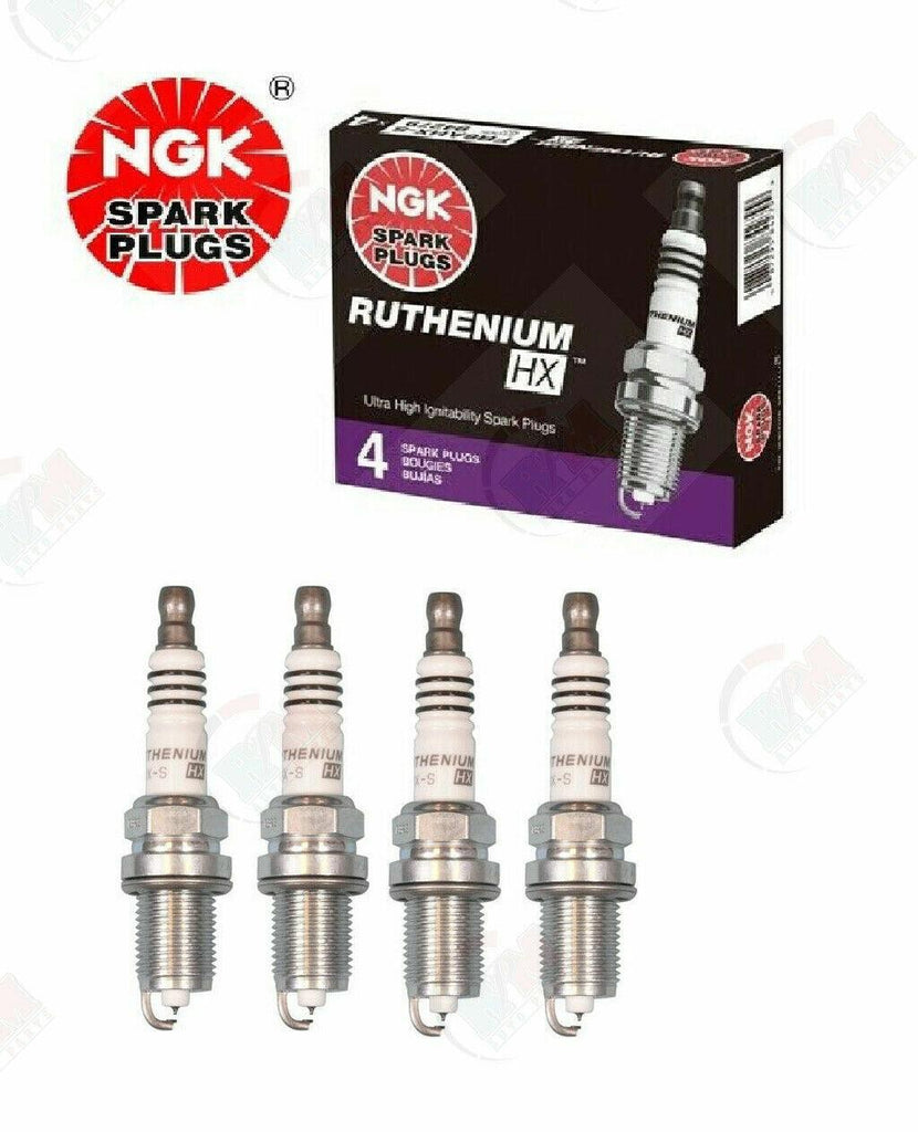 NGK RUTHENIUM HX Spark Plugs TR5AHX 94567 Set of 4