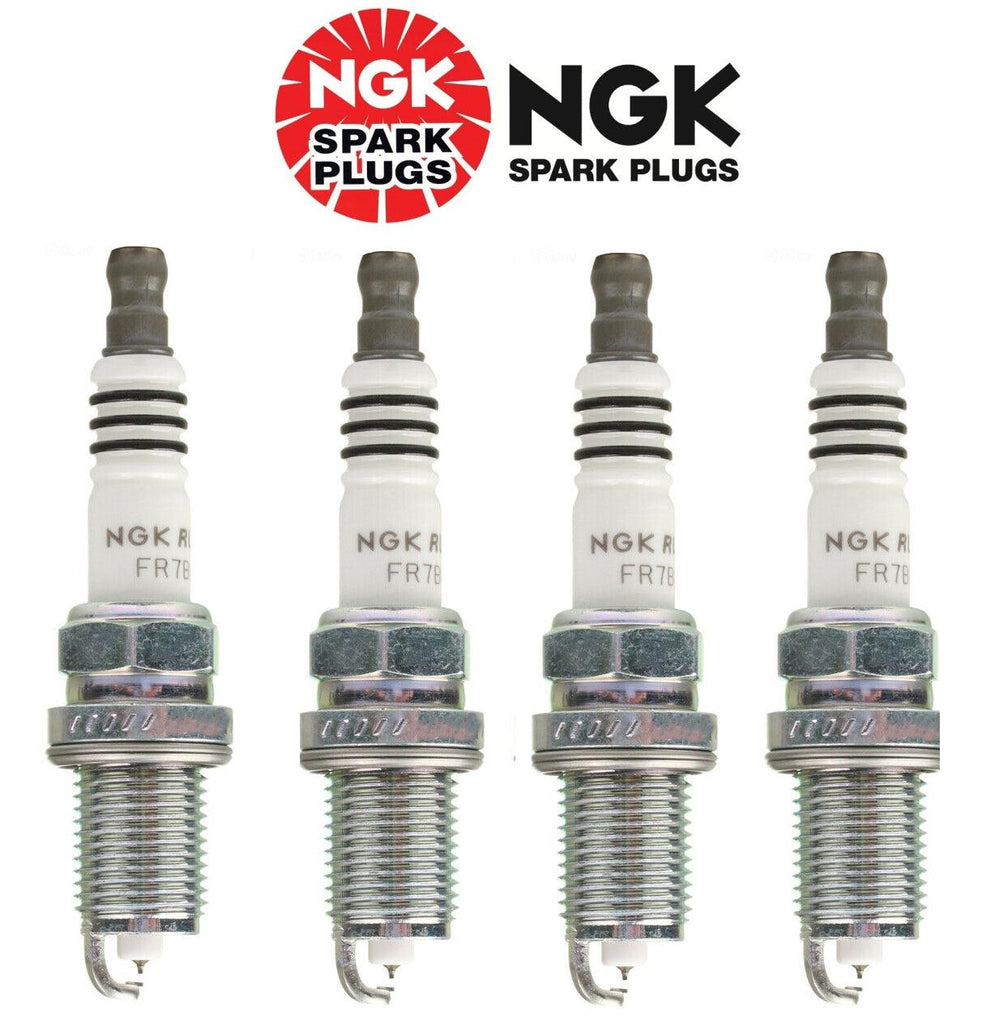 For Acura Audi Buick Chevrolet Honda Set of 4 Ruthenium HX Spark Plugs 92400 NGK