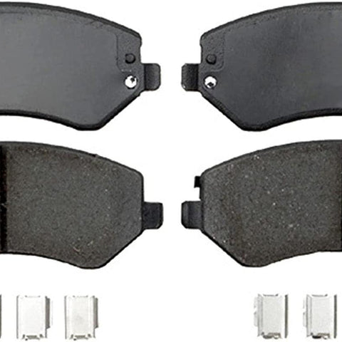 Gold 17D856ACH Ceramic Front Disc Brake Pad Set