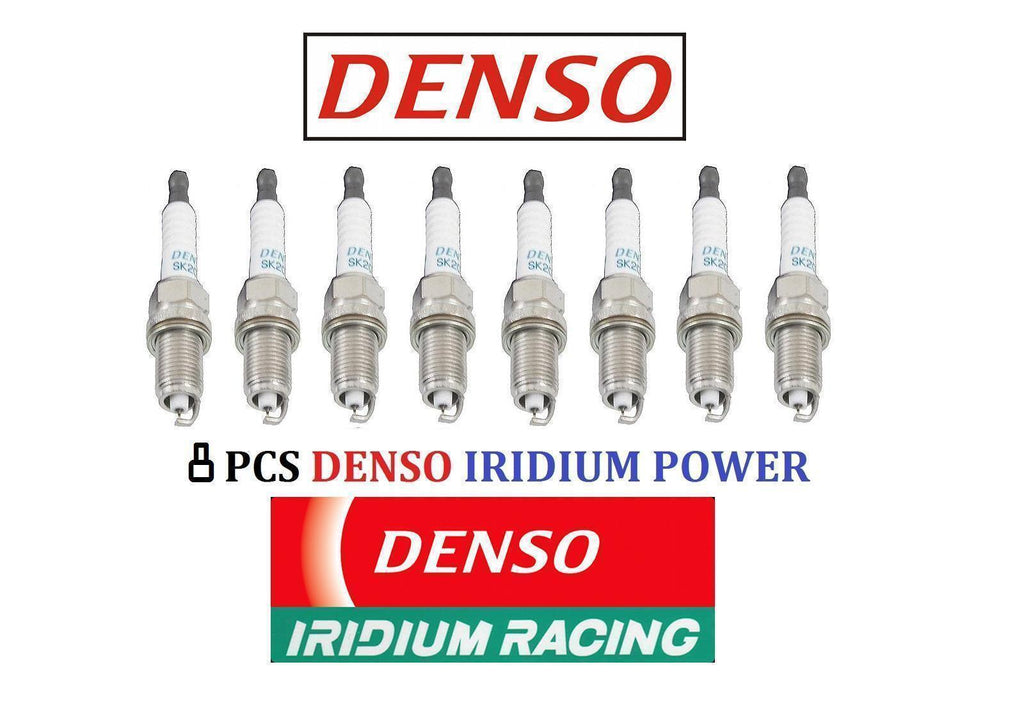 Buick Cadillac V8 DENSO SK20HR11 Iridium Long-Life Spark Plug 8-Pc (3421)