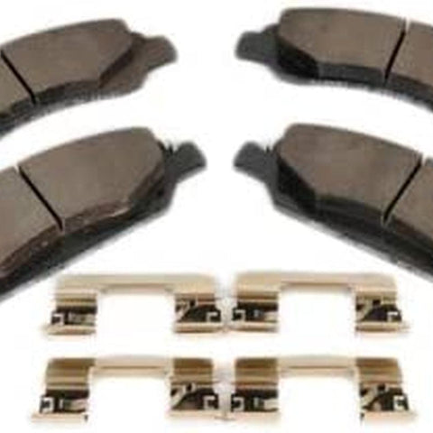 171-1074 GM Original Equipment Front Disc Brake Pad Kit with Brake Pads and Clips