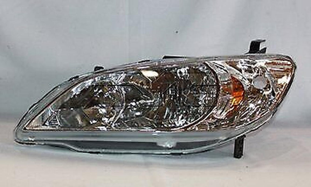 TYC Headlight Assembly for 04-05 Civic 20-6500-01-9