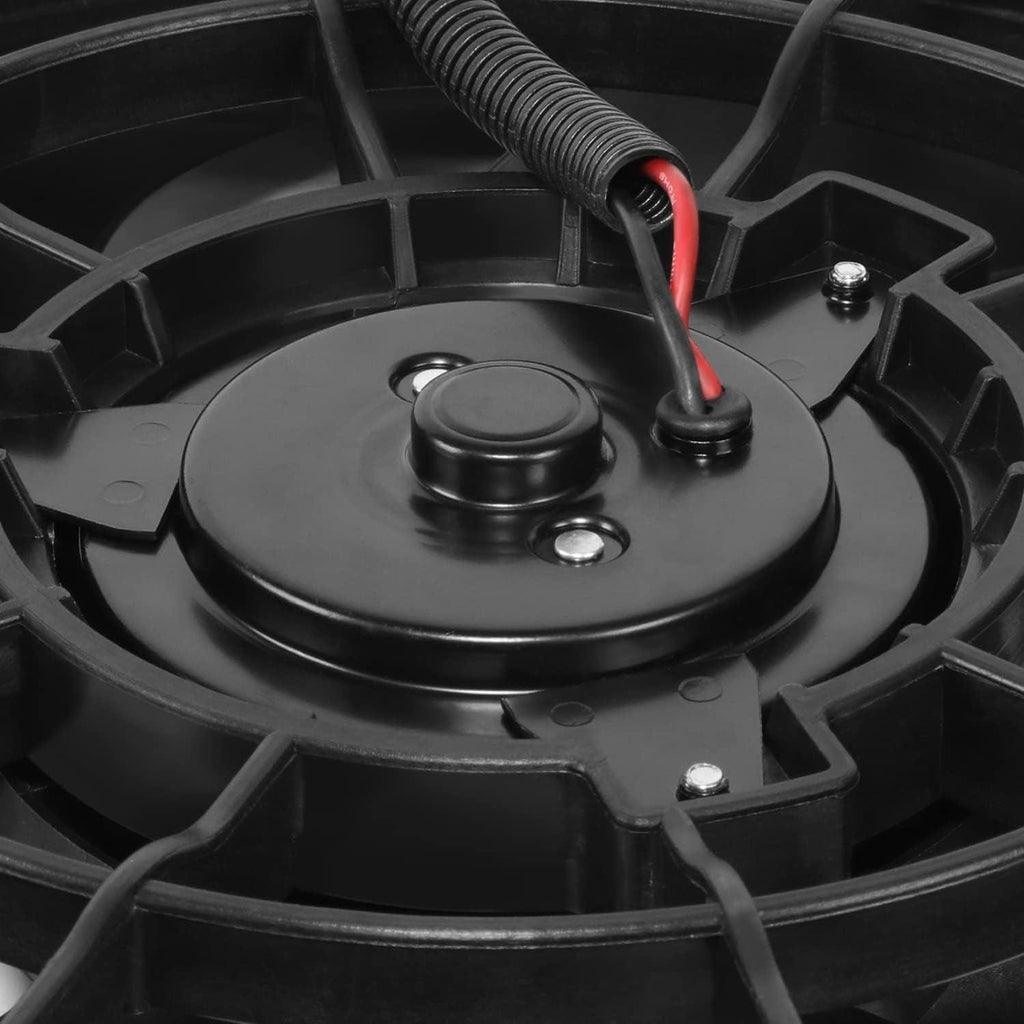 Factory Style Radiator Fan Assembly Compatible with 2012-2014 Accent MT,OEM-RF-1096