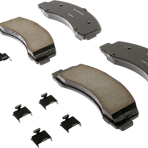 Gold 17D2087CHF1 Ceramic Front Disc Brake Pad Kit
