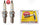 NGK Standard Spark Plugs - Stock #4578 - CR7E - Threaded Stud (Pack of 2)