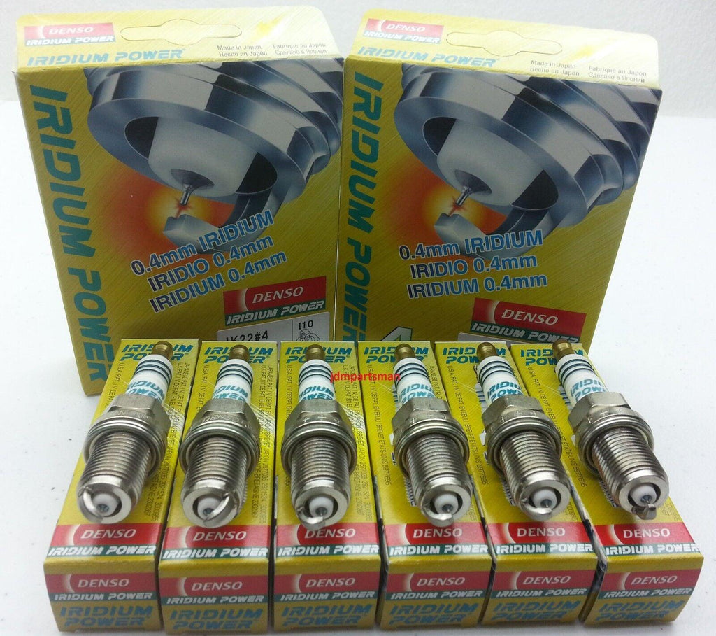 DENSO IK16 IRIDIUM POWER SPARK PLUGS 6-PC TOYOTA LEXUS HONDA ACURA