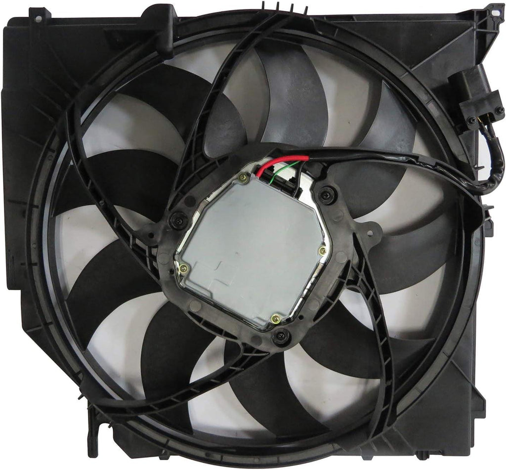 624230 Cooling Fan Assembly Compatible with 2004-2010 BMW X3