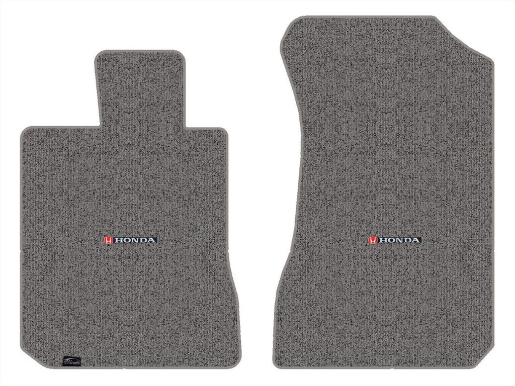 Lloyd Berber Front Mats for '82-83 Accord W/Red & Black Honda H & Word Combo
