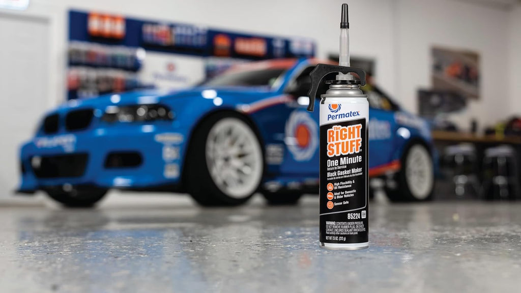 Permatex 82180 Ultra Black Maximum Oil Resistance RTV Silicone Gasket Maker, Sensor Safe And Non-Corrosive, For High Flex And Oil Resistant Applications 3 oz