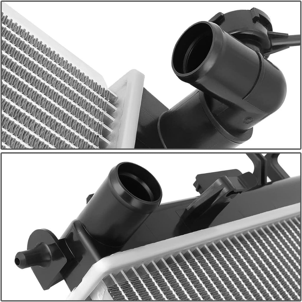 OEM-RA-13249 1-Row Aluminum Core Radiator Compatible with 11-14 Optima 2.4L Hybrid, 25-1/16" W X 18-11/16 H X 5/8" D,1-3/8" Inlet / 1-3/8" Outlet