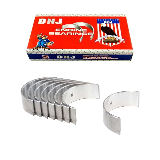 DNJ RB946.30 Oversize Rod Bearings Set for 1998-2008 Chevrolet, Pontiac, Toyota Celica, Corolla, Matrix 1.8L L4 16V DOHC 1794cc
